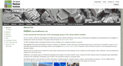 Desktop Screenshot of claysandminerals.com